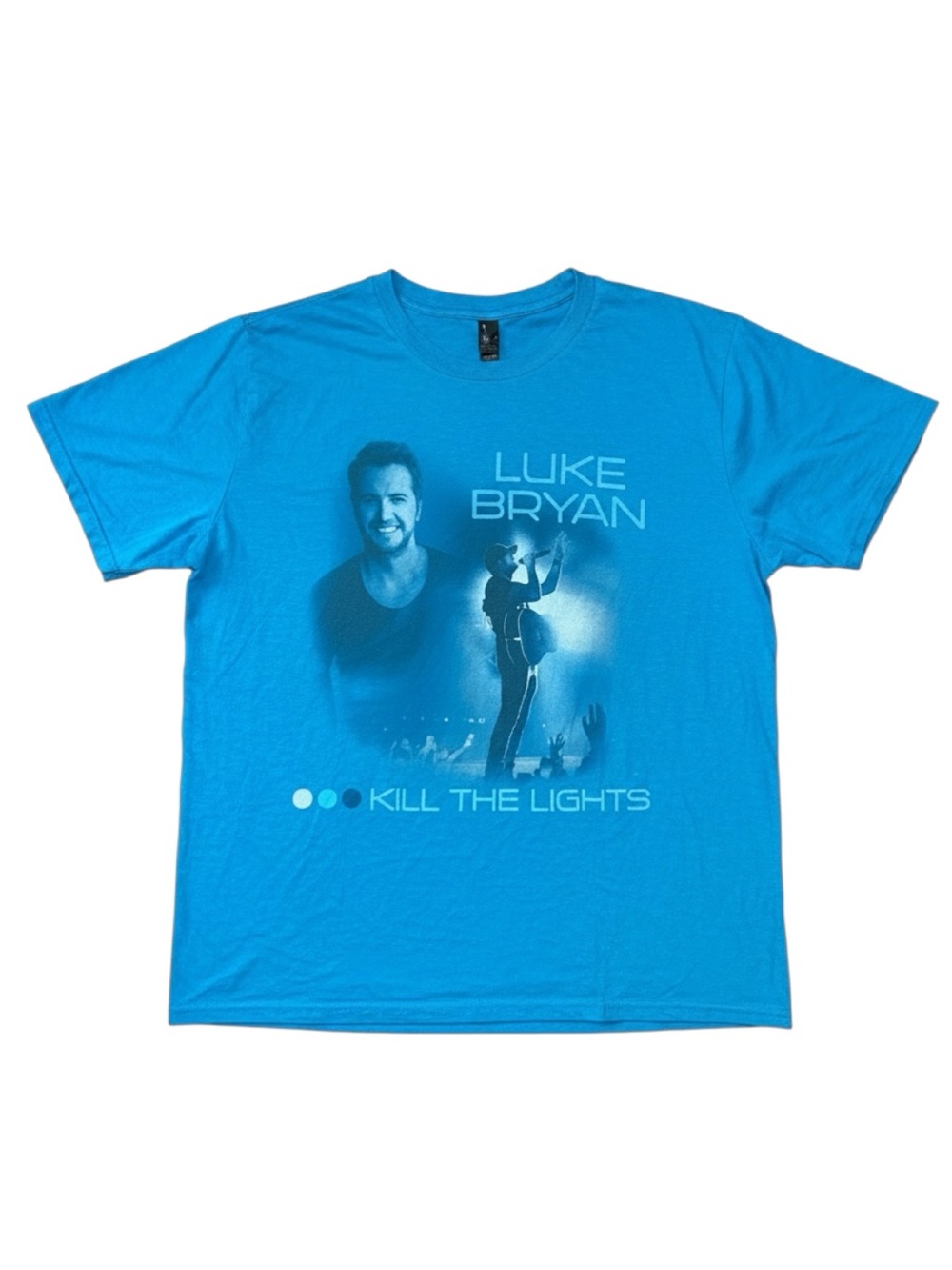 Luke Bryan Tour Kill The Lights Graphic T-Shirt 2016/17 Country Music